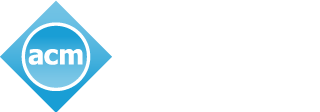 Logo of the Association of Computing Machinery.