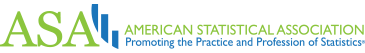 Logo of the American Statistical Association.